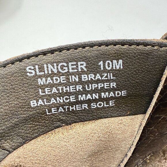 Carlos Santana Slinger Cut Out Leather Cowboy Western Boots Womens 10 Bronze - Picture 14 of 16